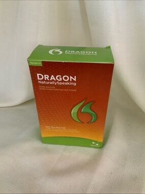 NIB Dragon Naturally Speaking Software with Headset. Sealed box.